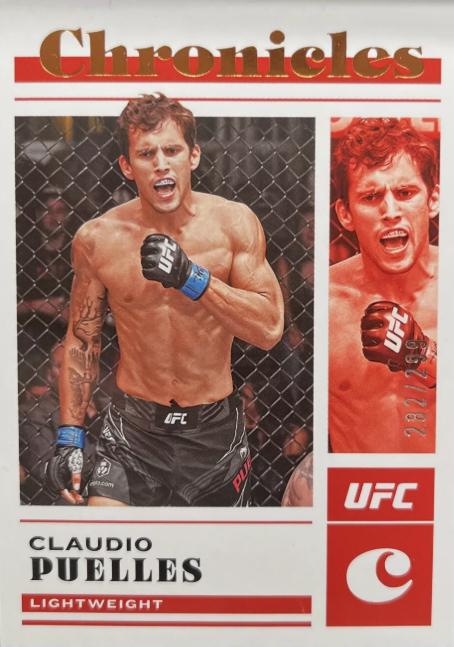 Claudio Puelles 2023 Panini Chronicles UFC Base Chronicles #35 Bronze