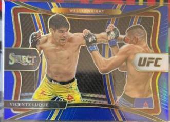 Vicente Luque 2021 Panini Select UFC Premier Level #121 Blue