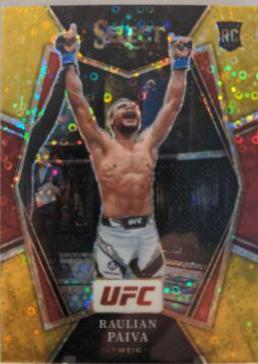 Raulian Paiva 2022 Panini Select UFC Premier Level #159 Gold