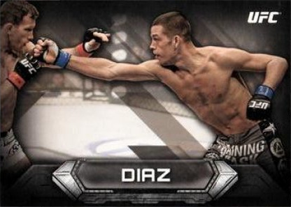 Nate Diaz 2014 Topps UFC Knockout Base #29 Red