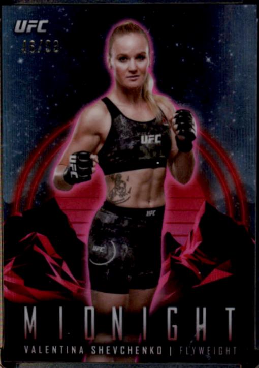 Valentina Shevchenko 2024 Topps Midnight UFC Base #41 Twilight