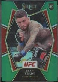 Sean Brady 2022 Panini Select UFC Mezzanine #338 Green