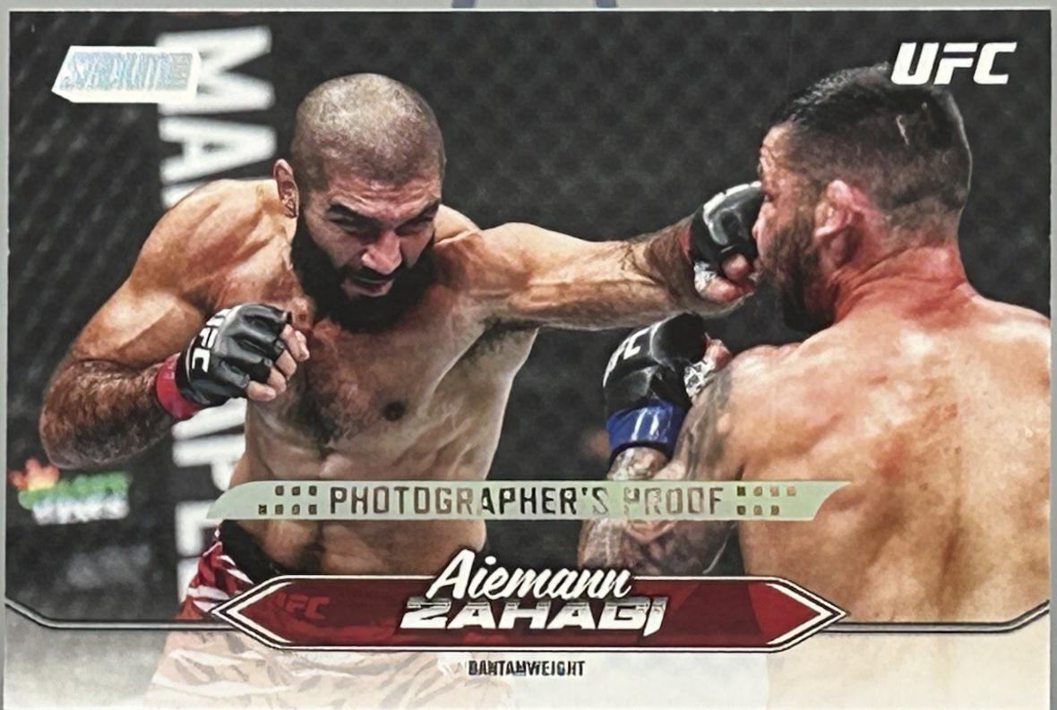 Aiemann Zahabi 2025 Topps Stadium Club UFC Base #115 Photographer's Proof