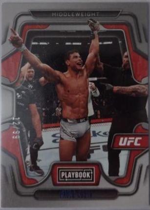 Paulo Costa 2023 Panini Chronicles UFC Base Playbook #116 Blue