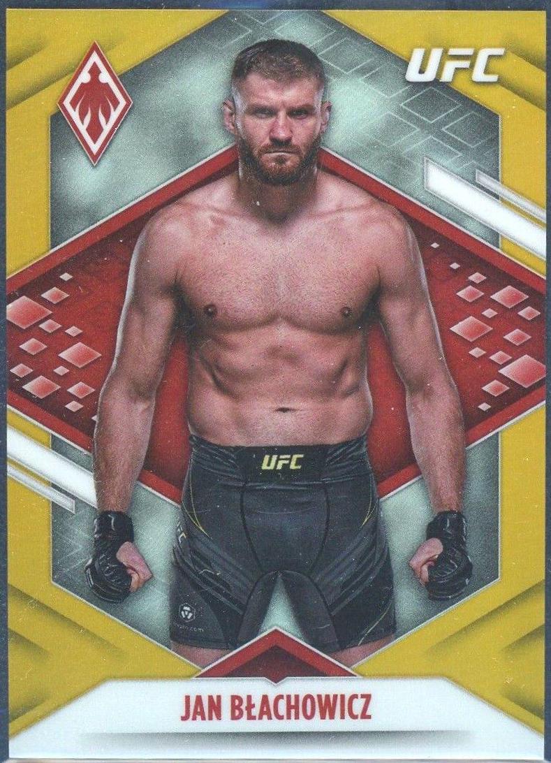 Jan Błachowicz 2022 Panini Chronicles UFC Base Phoenix #305 Gold