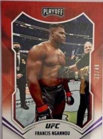 Francis Ngannou 2022 Panini Chronicles UFC Base Playoff #170 Green
