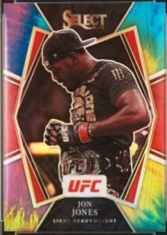 Jon Jones 2022 Panini Select UFC Premier Level #151 Tie Dye
