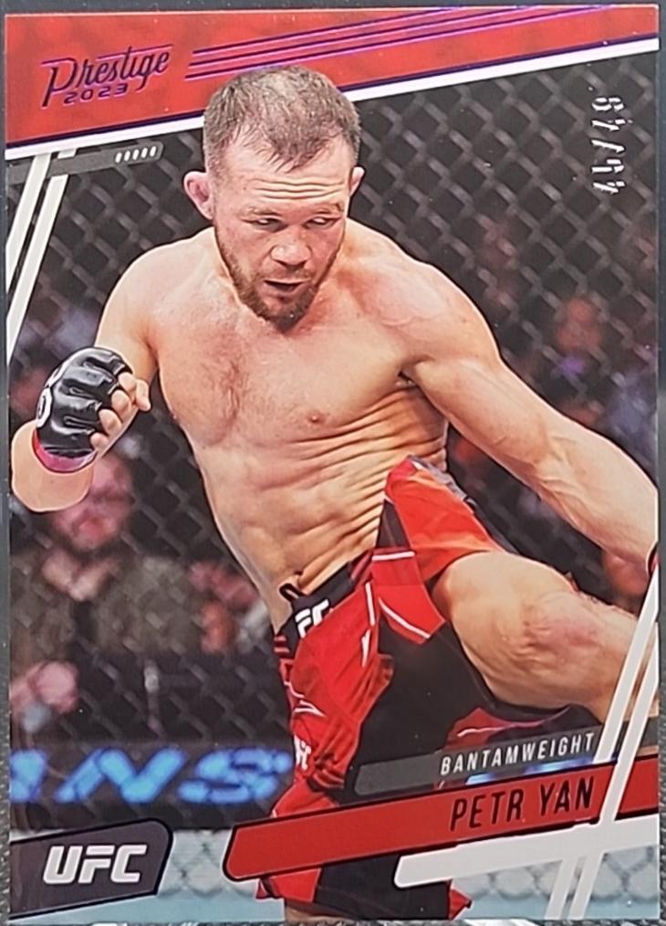 Petr Yan 2023 Panini Chronicles UFC Base Prestige #178 Purple