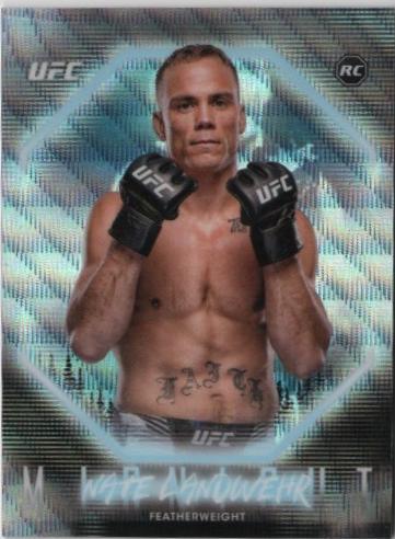Nate Landwehr 2025 Topps Midnight UFC Base #39 Moon Beam