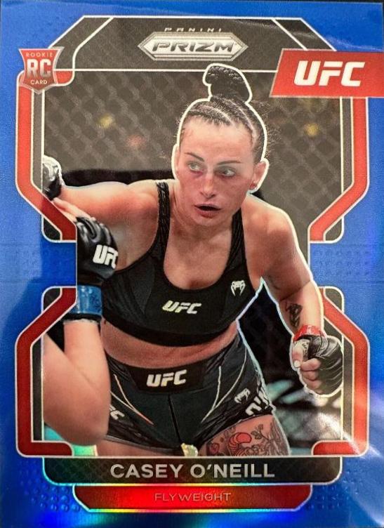 Casey O'Neill 2022 Panini Prizm UFC Base #179 Blue