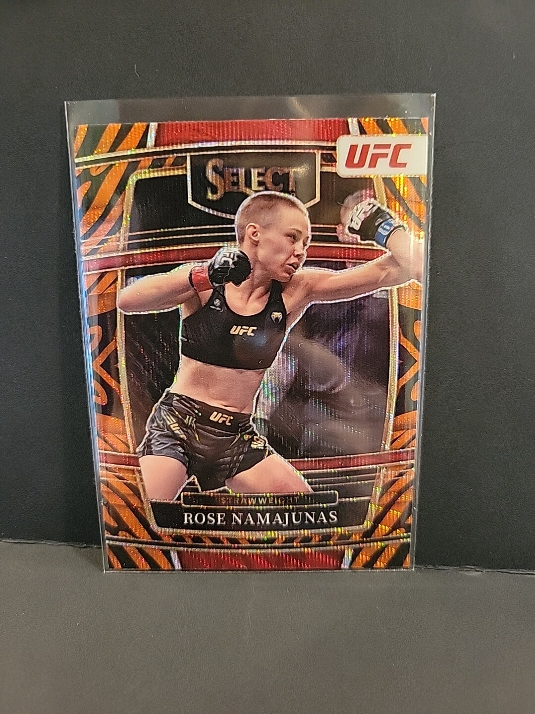 Rose Namajunas 2022 Panini Select UFC Concourse #77 Tiger