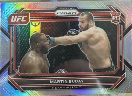 Martin Buday 2023 Panini Prizm UFC Base #37 Silver