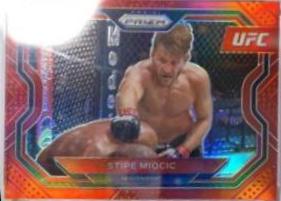 Stipe Miocic 2021 Panini Prizm UFC Base #177 Red
