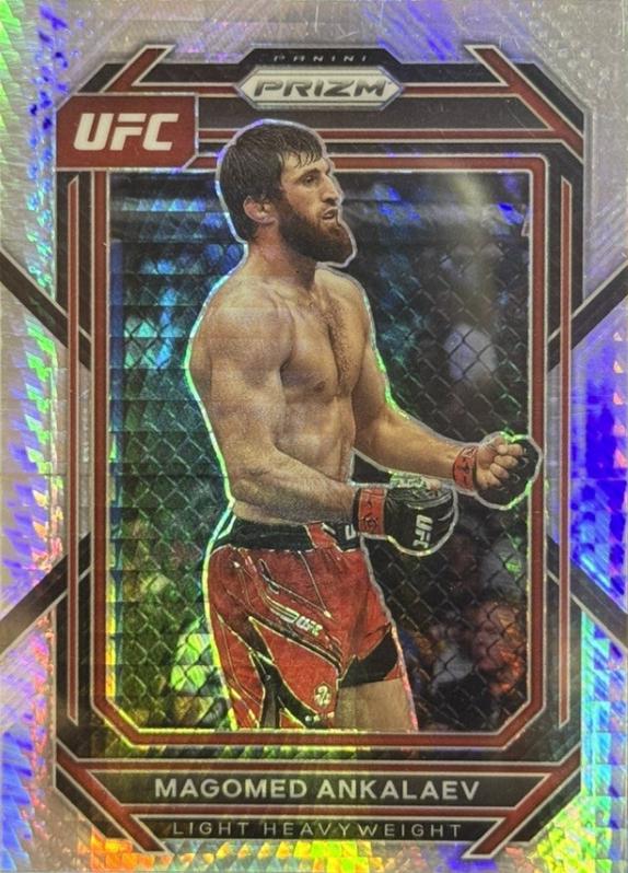 Magomed Ankalaev 2023 Panini Prizm UFC Base #190 Hyper