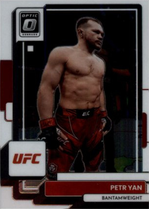 Petr Yan 2023 Panini Donruss Optic UFC Base #99 Red