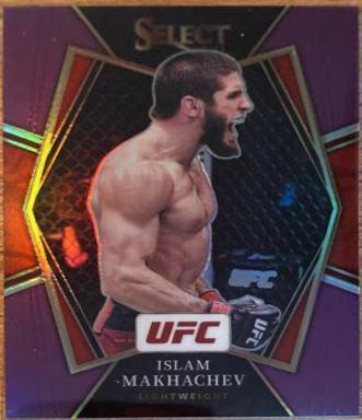 Islam Makhachev 2022 Panini Select UFC Premier Level #125 Purple
