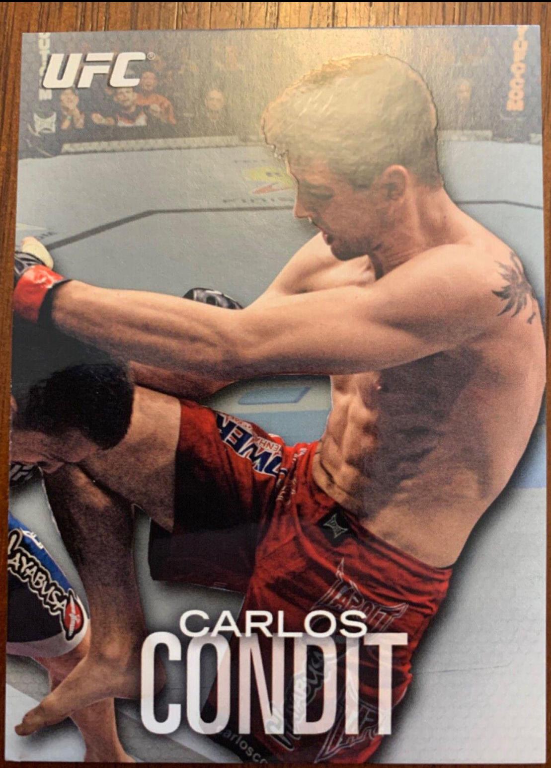 Carlos Condit 2012 Topps UFC Knockout Base #2 Silver