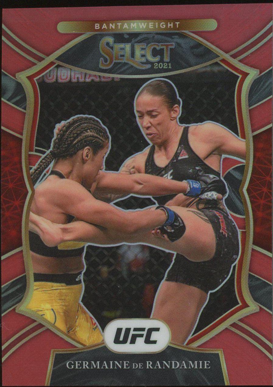 Germaine de Randamie 2021 Panini Select UFC Concourse #24 Red