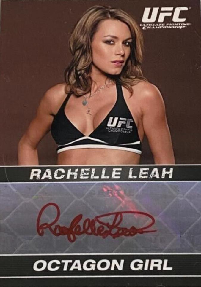 Rachelle Leah 2009 Topps UFC Round 1 Autographs #ARL Red Ink