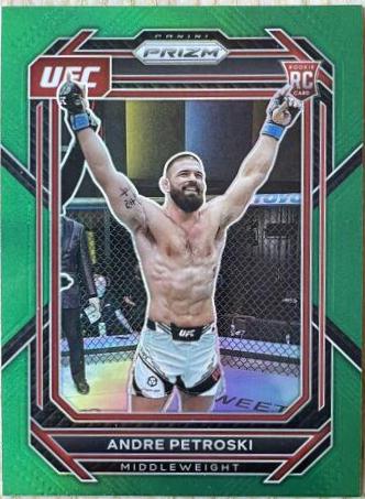 Andre Petroski 2023 Panini Prizm UFC Base #171 Green