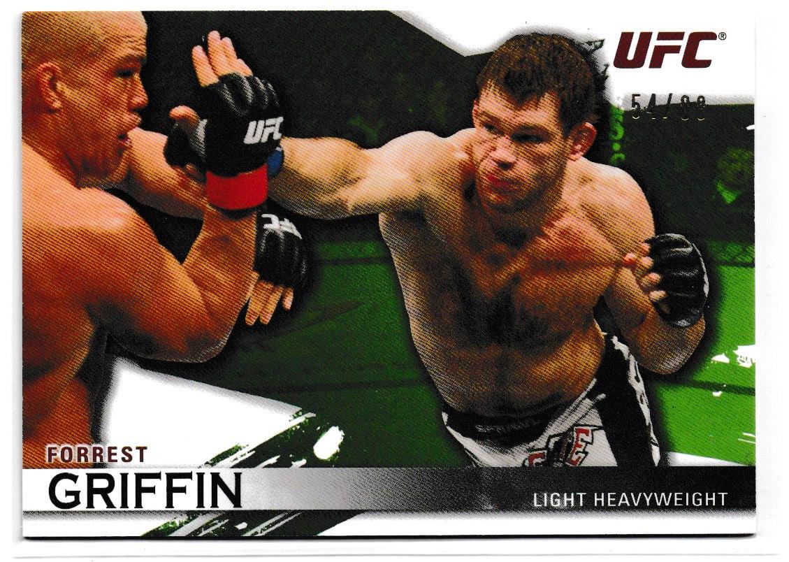Forrest Griffin 2010 Topps UFC Knockout Base #33 Green