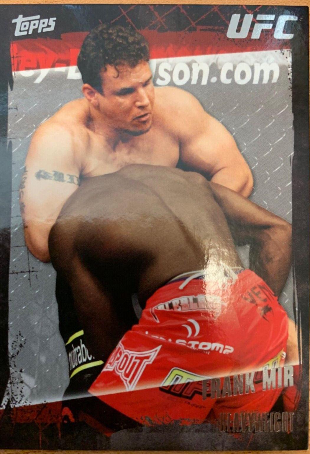 Frank Mir 2010 Topps UFC Base #57 Silver