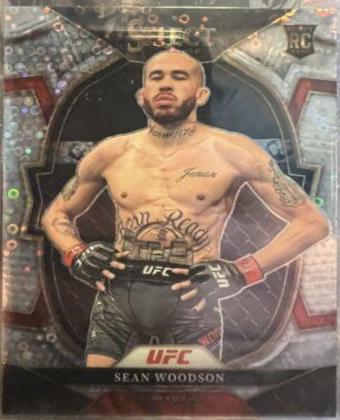 Sean Woodson 2023 Panini Select UFC Concourse #23 Disco
