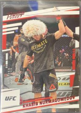 Khabib Nurmagomedov 2022 Panini Chronicles UFC Base Prestige #178 Purple