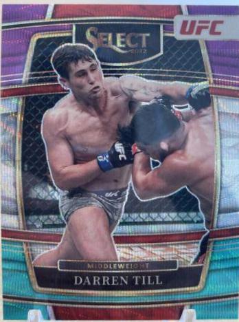 Darren Till 2022 Panini Select UFC Concourse #28 Tri Color