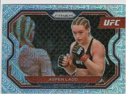 Aspen Ladd 2021 Panini Prizm UFC Base #104 Mojo