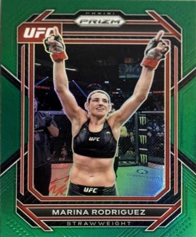 Marina Rodriguez 2023 Panini Prizm UFC Base #102 Green