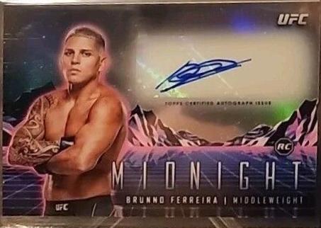 Brunno Ferreira 2024 Topps Midnight UFC Horizon Signatures #HS-BFA