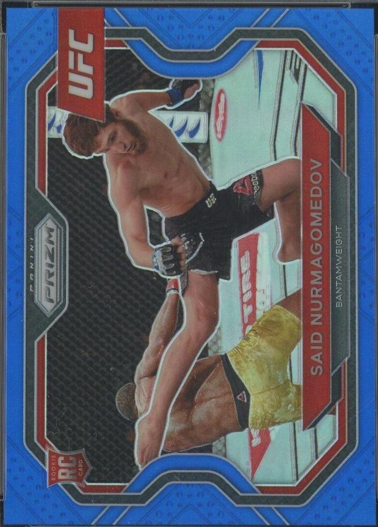 Said Nurmagomedov 2021 Panini Prizm UFC Base #137 Blue