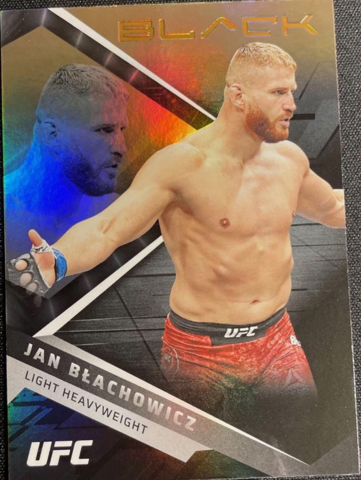 Jan Błachowicz 2022 Panini Chronicles UFC Base Black #209 Bronze