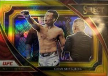 Chan Sung Jung 2023 Panini Select UFC Mezzanine #369 Gold