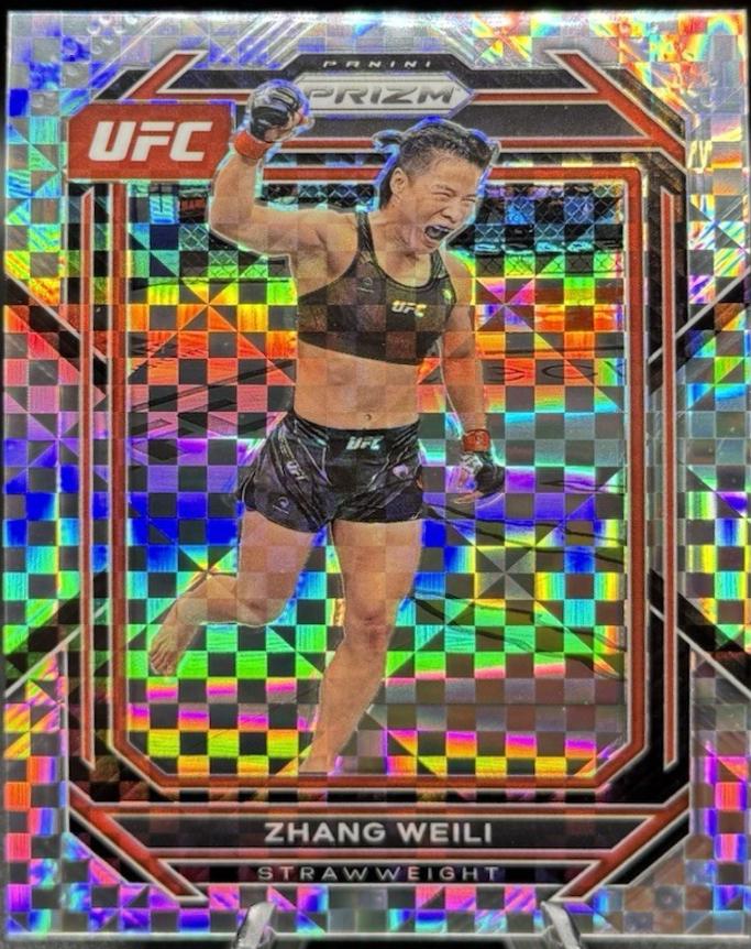 Zhang Weili 2023 Panini Prizm UFC Base #198 Lucky Envelopes