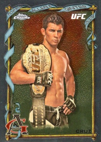 Dominick Cruz 2024 Topps Chrome UFC Allen & Ginter #AAG-20 Superfractor