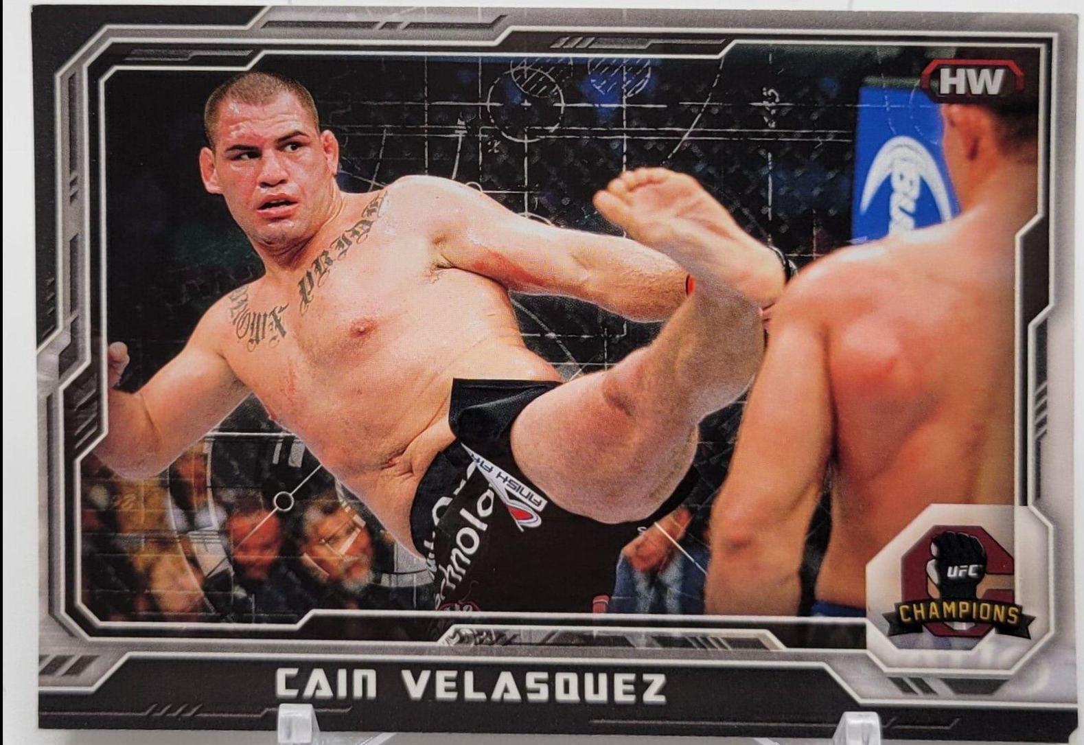 Cain Velasquez 2014 Topps UFC Champions Base #25 Black