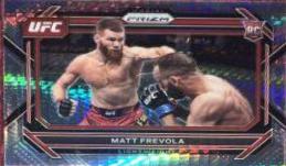 Matt Frevola 2023 Panini Prizm UFC Base #59 Silver