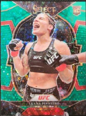 Luana Pinheiro 2023 Panini Select UFC Concourse #29 Green Disco