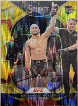 Muhammad Mokaev 2023 Panini Select UFC Concourse #21 Gold Flash