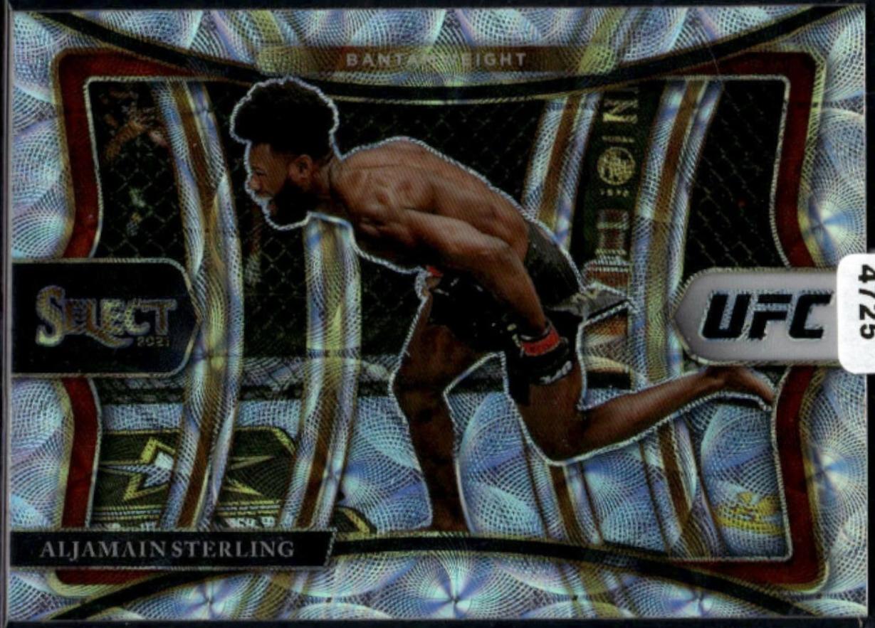 Aljamain Sterling 2021 Panini Select UFC Premier Level #151 Scope