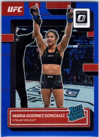 Maria Godinez Gonzalez 2023 Panini Donruss Optic UFC Base #129 Blue
