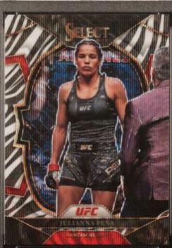 Julianna Peña 2023 Panini Select UFC Concourse #37 Zebra