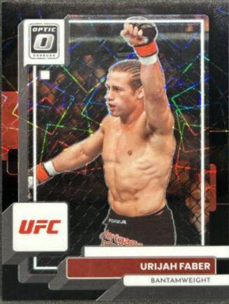 Urijah Faber 2023 Panini Donruss Optic UFC Base #26 Black Velocity
