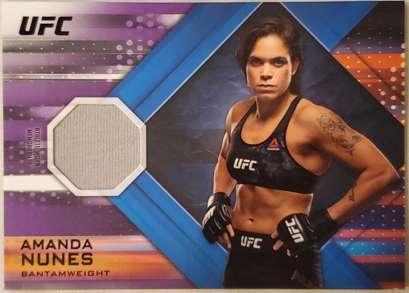 Amanda Nunes 2019 Topps UFC Knockout Base #64 Purple