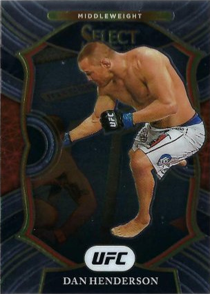 Dan Henderson 2021 Panini Select UFC Concourse #80 Green Disco