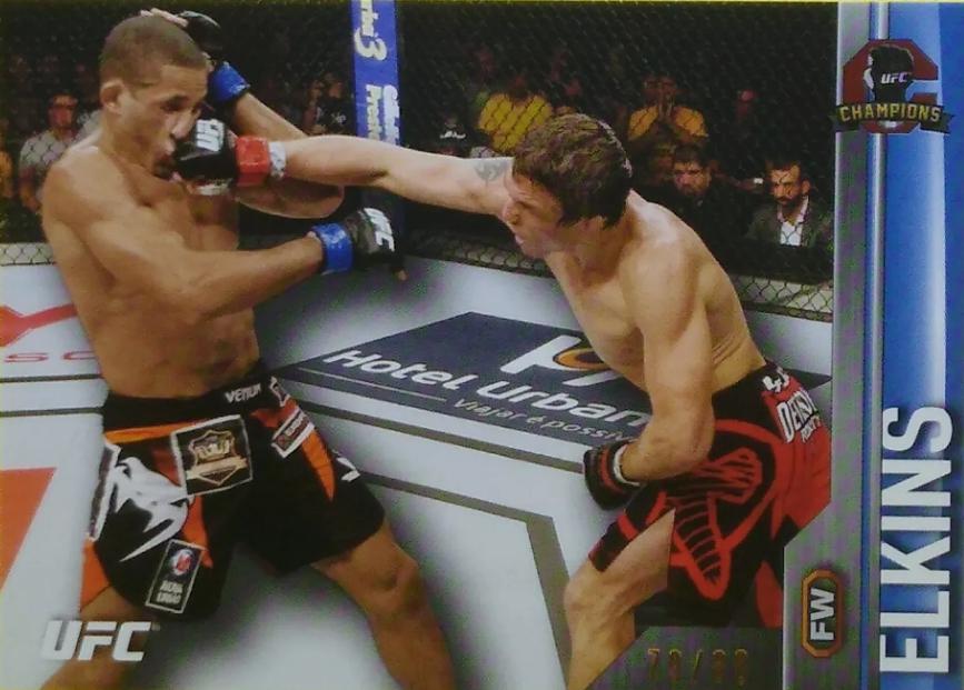Darren Elkins 2015 Topps UFC Champions Base #119 Blue