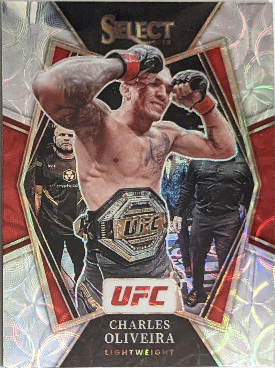 Charles Oliveira 2022 Panini Select UFC Premier Level #141 Scope