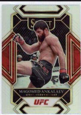 Magomed Ankalaev 2022 Panini Select UFC Mezzanine #375 Black